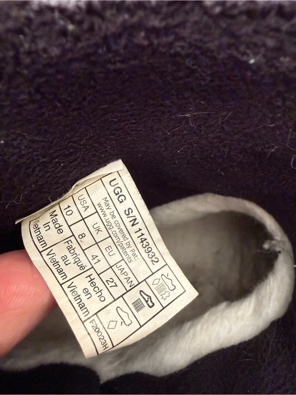 UGG Classic Klamath Mini Waterproof Puffer Suede Black Boots Size 10